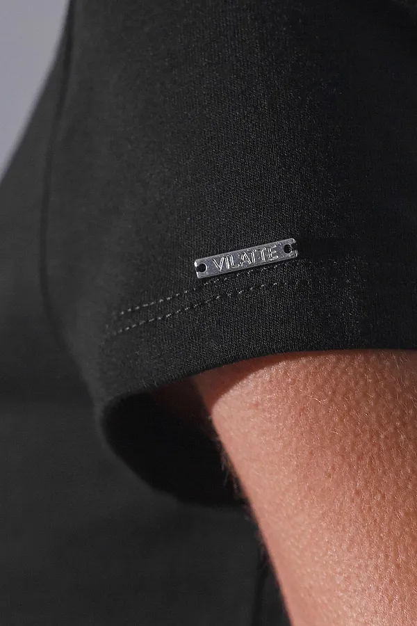 Футболка VILATTE, черный_рыба - фото 2