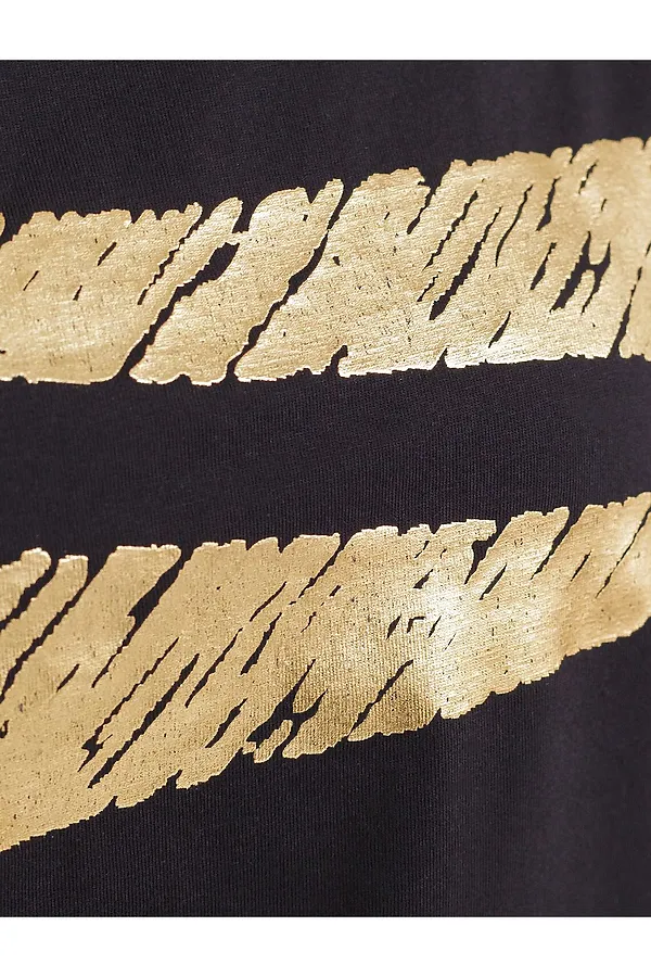 Футболка VILATTE, черный_штрихи - фото 2