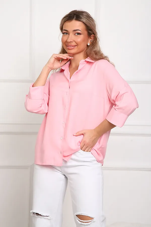 Рубашка 1097 НАТАЛИ, розовый - фото 2