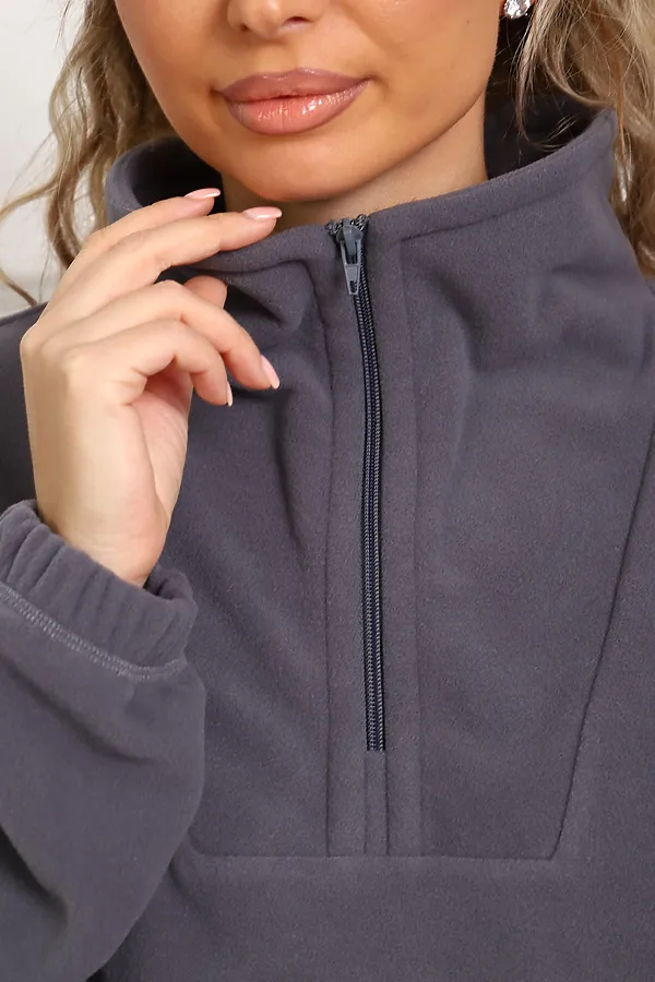 Костюм с брюками 1093 НАТАЛИ, серый - фото 2