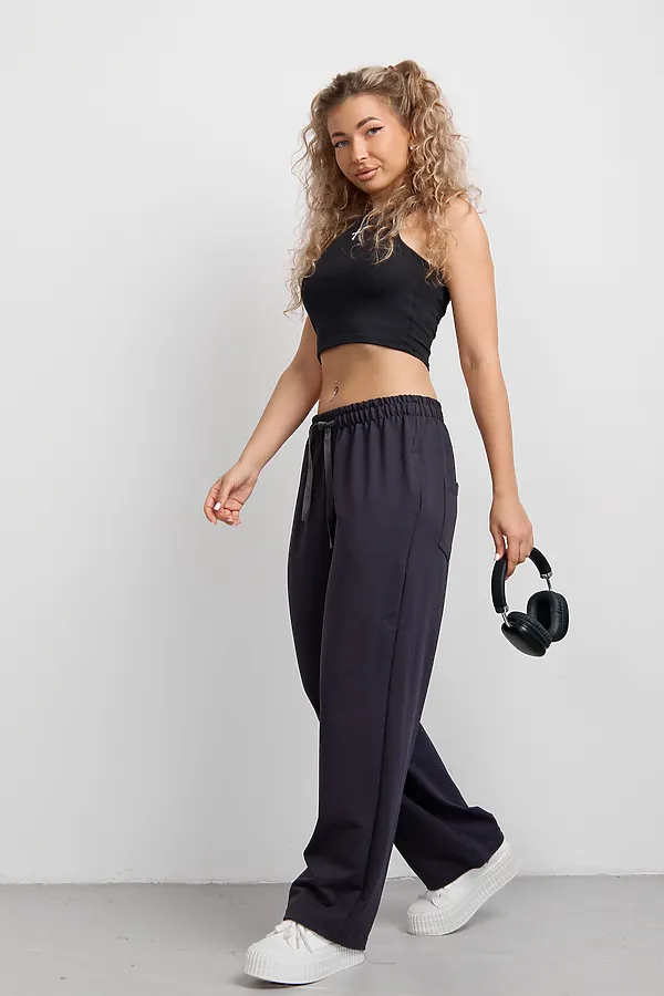 Брюки 36976 НАТАЛИ, графит - фото 2