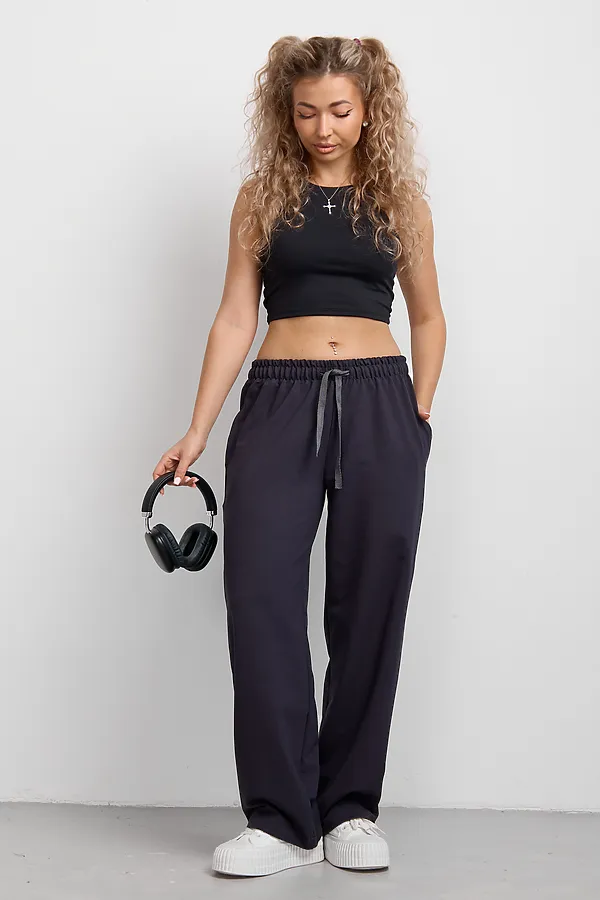 Брюки 36976 НАТАЛИ, графит - фото 2