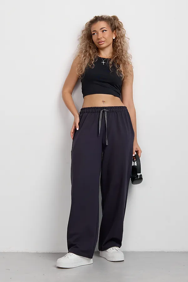 Брюки 36976 НАТАЛИ, графит - фото 2