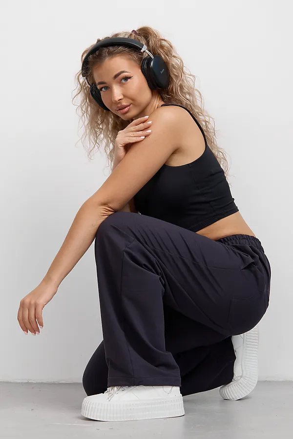 Брюки 36976 НАТАЛИ, графит - фото 2