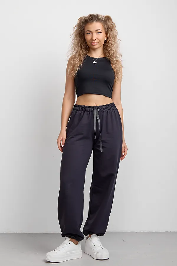 Брюки 36976 НАТАЛИ, графит - фото 2