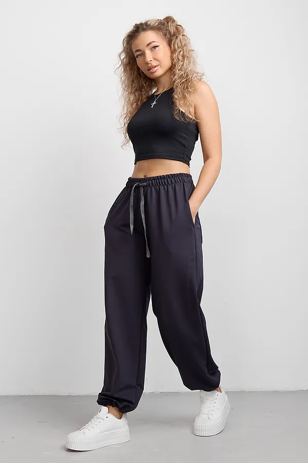 Брюки 36976 НАТАЛИ, графит - фото 2