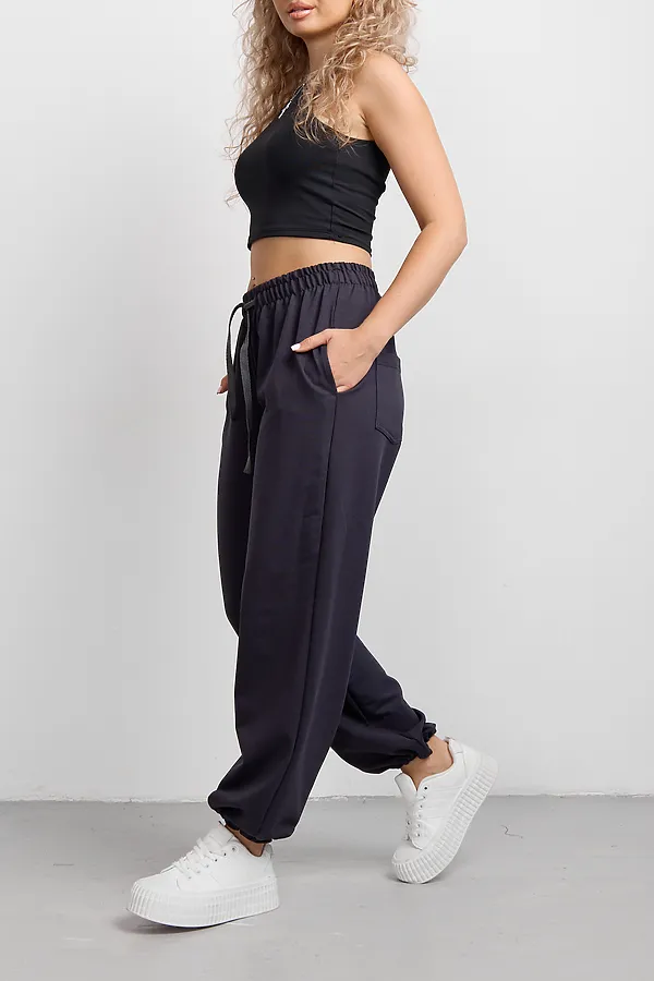 Брюки 36976 НАТАЛИ, графит - фото 2