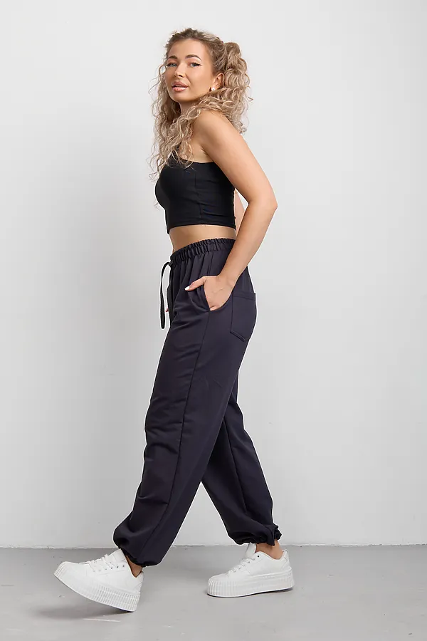 Брюки 36976 НАТАЛИ, графит - фото 2