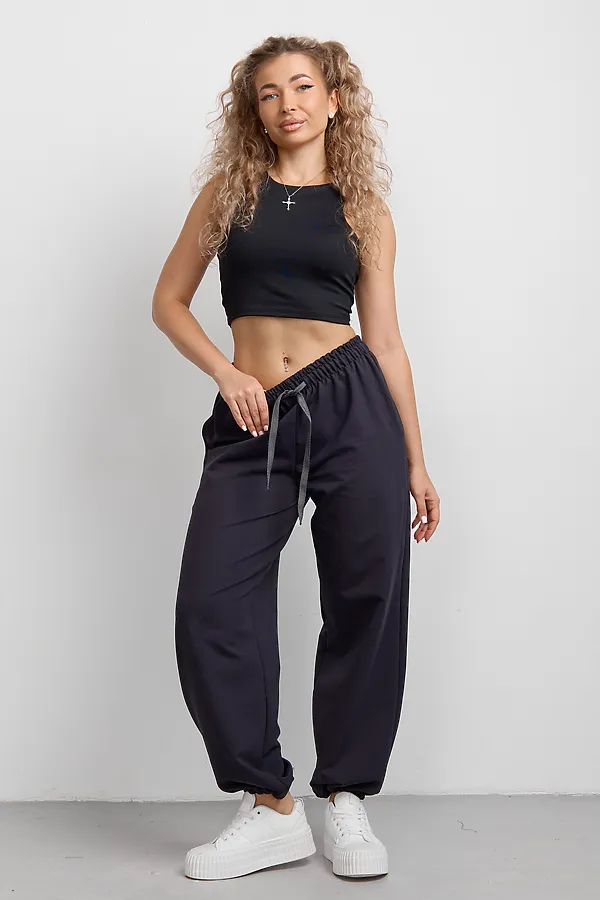 Брюки 36976 НАТАЛИ, графит - фото 2