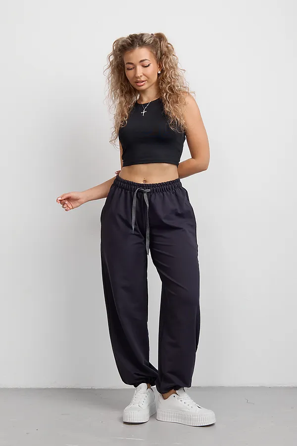 Брюки 36976 НАТАЛИ, графит - фото 2