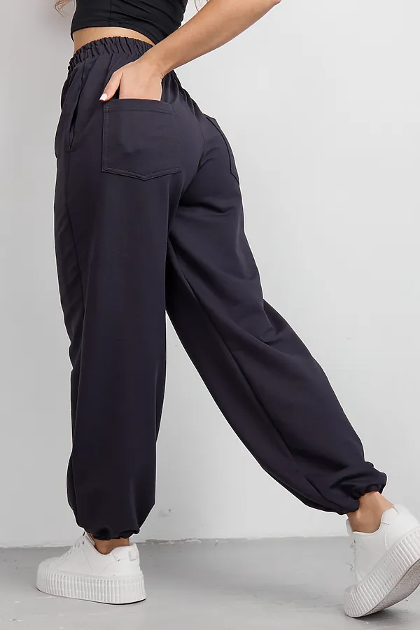 Брюки 36976 НАТАЛИ, графит - фото 2