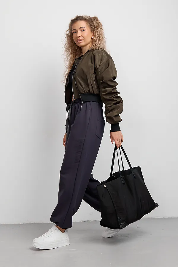 Брюки 36976 НАТАЛИ, графит - фото 2