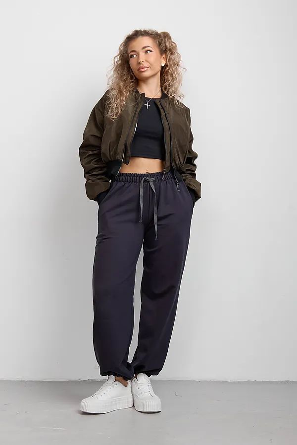 Брюки 36976 НАТАЛИ, графит - фото 2