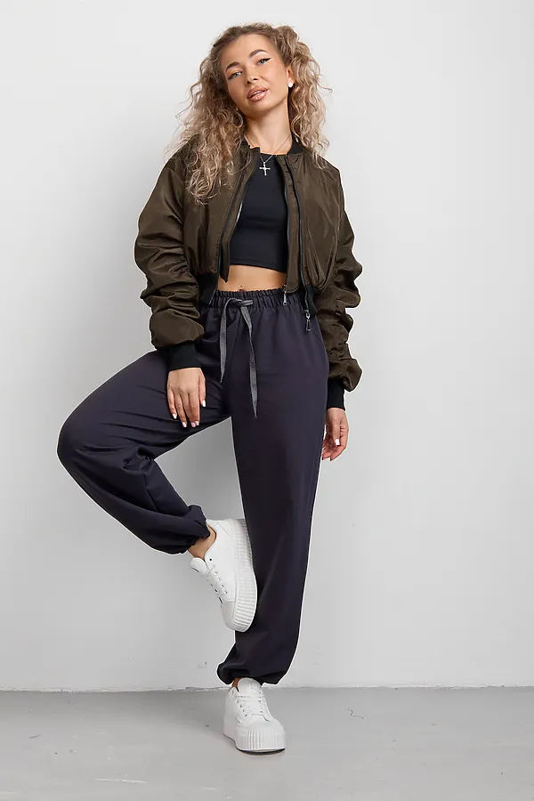 Брюки 36976 НАТАЛИ, графит - фото 2