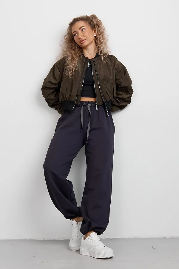 Брюки 36976 НАТАЛИ, графит - фото 2