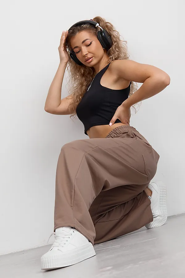 Брюки 36976 НАТАЛИ, капучино - фото 2