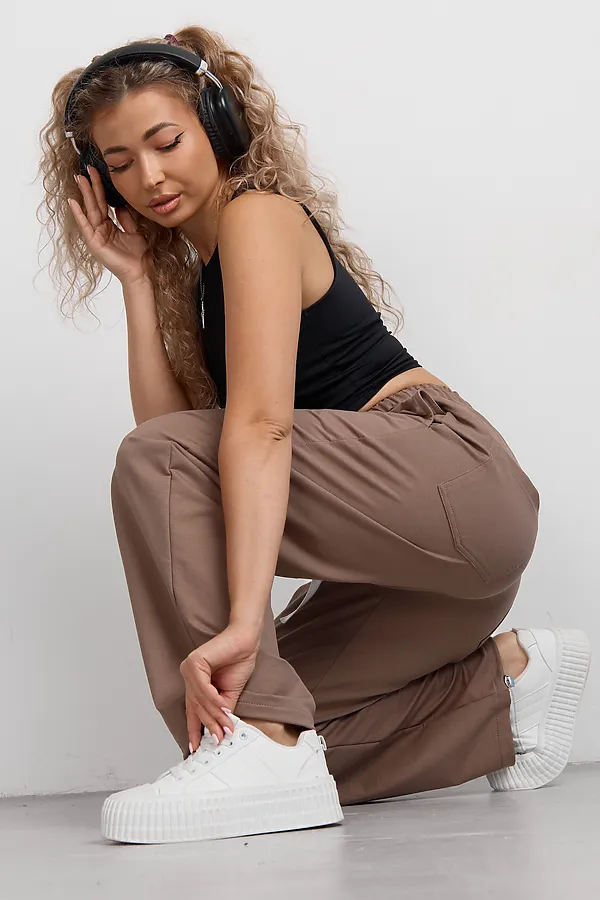 Брюки 36976 НАТАЛИ, капучино - фото 2