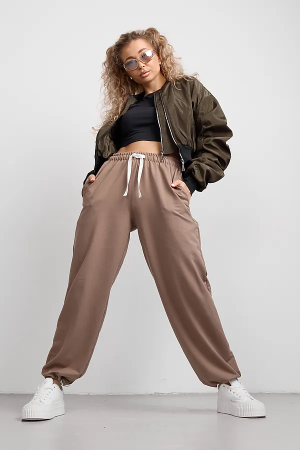 Брюки 36976 НАТАЛИ, капучино - фото 2