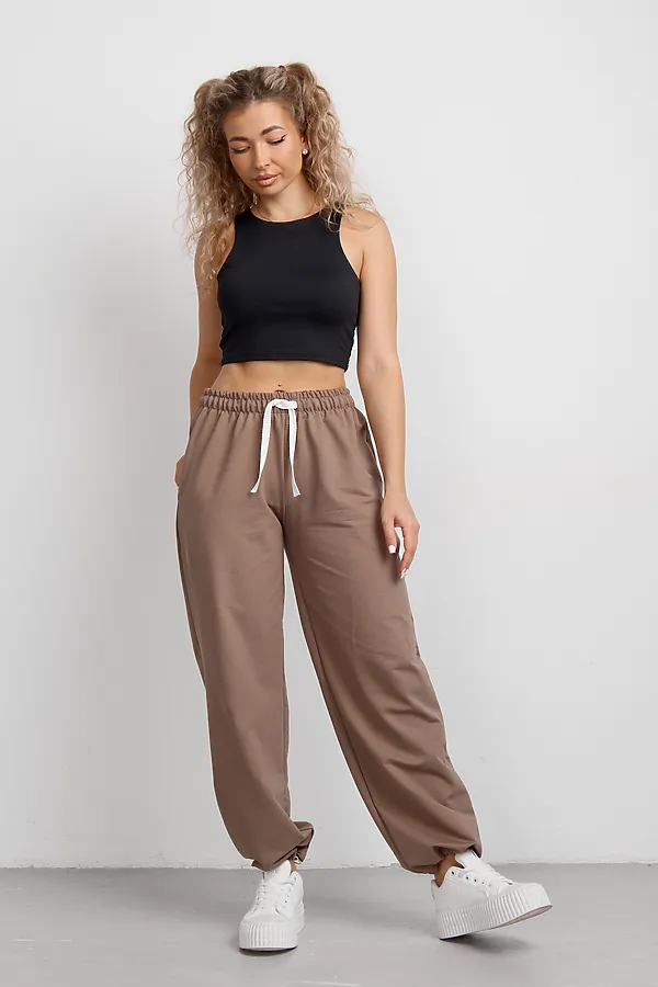 Брюки 36976 НАТАЛИ, капучино - фото 2