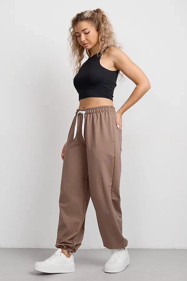 Брюки 36976 НАТАЛИ, капучино - фото 2