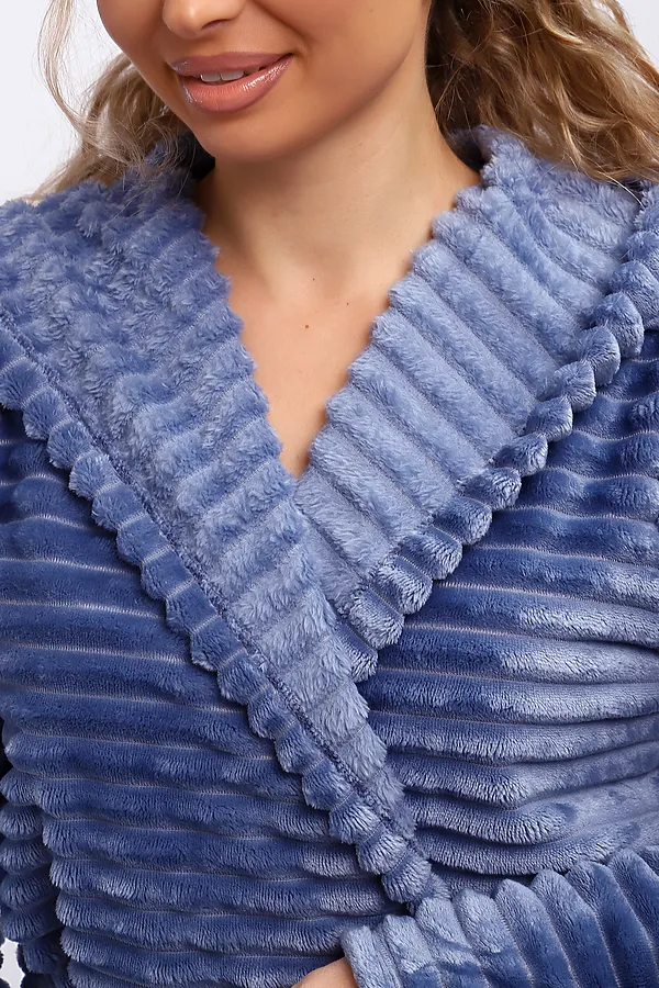 Халат 18107 НАТАЛИ, небесно-синий - фото 2