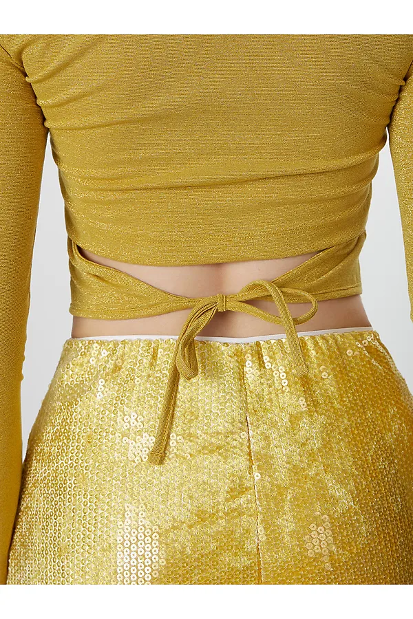 Джемпер MARK FORMELLE, сотерн с люрексом золото - фото 2