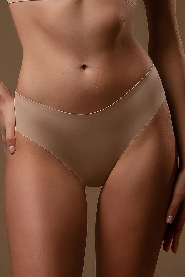 Комплект (Бюстгальтер+Трусы) INDEFINI, бежевый - фото 2