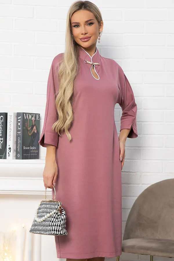 Платье LADY TAIGA, пыльная роза - фото 2