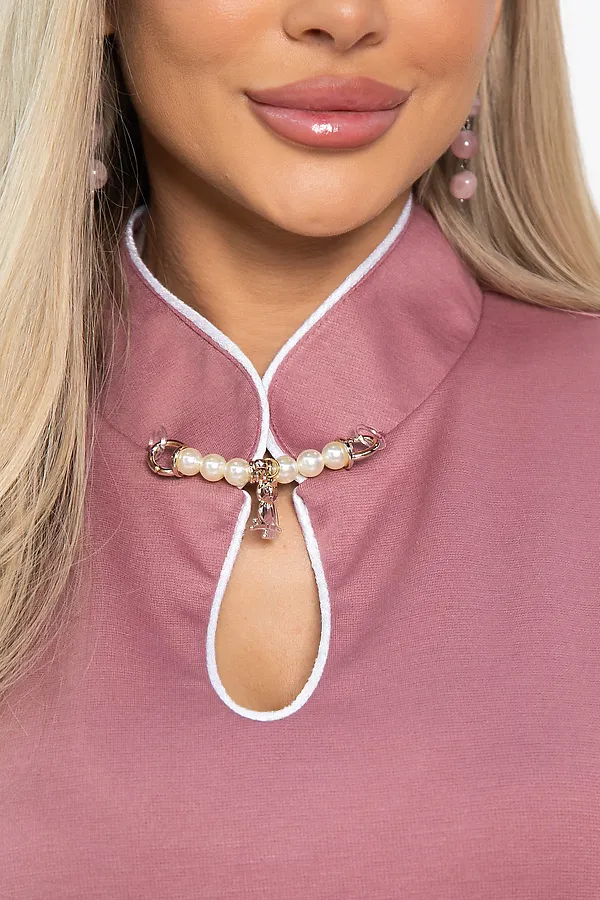 Платье LADY TAIGA, пыльная роза - фото 2