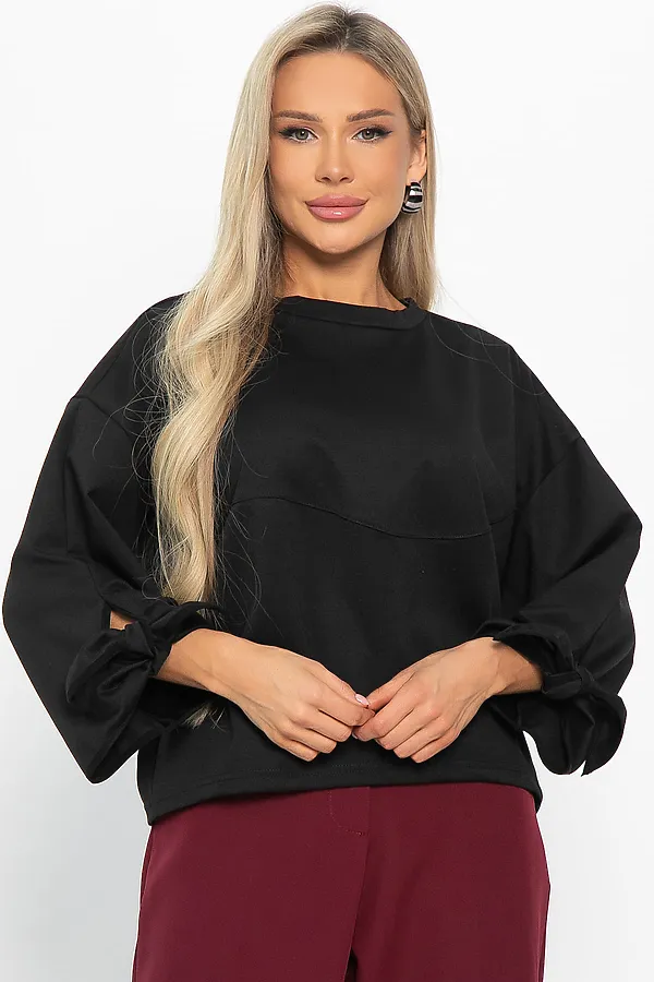 Джемпер LADY TAIGA, черный - фото 2