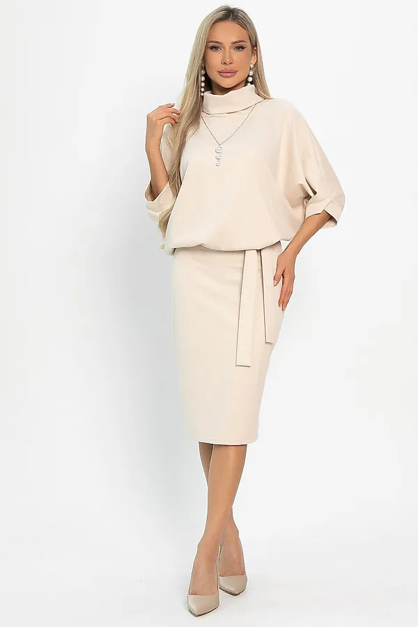 Платье LADY TAIGA, молочное - фото 2