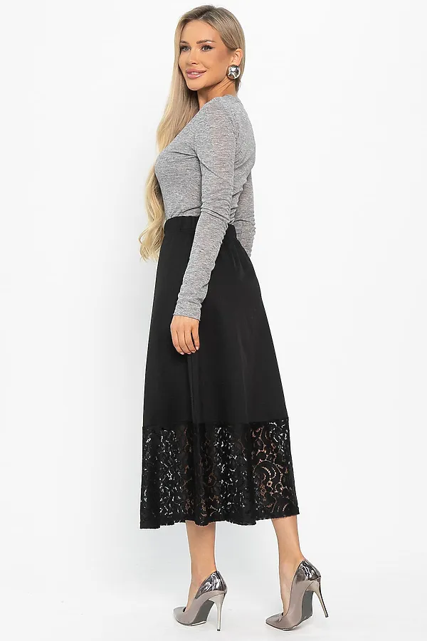 Юбка LADY TAIGA, черная - фото 2