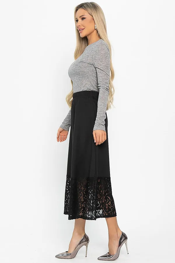 Юбка LADY TAIGA, черная - фото 2