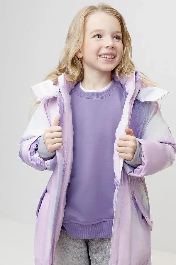 Куртка CROCKID, розовый фламинго, спрей - фото 2