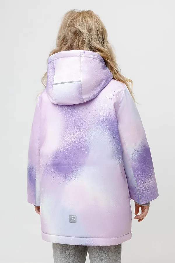 Куртка CROCKID, розовый фламинго, спрей - фото 2