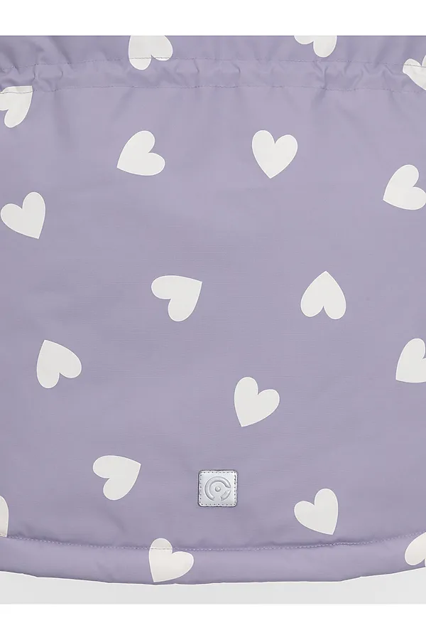 Куртка CROCKID, сиреневый, красивые сердца - фото 2