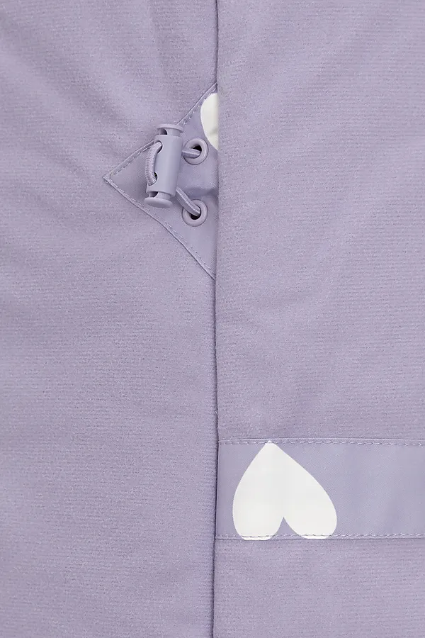 Куртка CROCKID, сиреневый, красивые сердца - фото 2