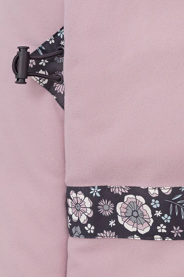 Куртка CROCKID, графит, маленькие цветы и листья - фото 2