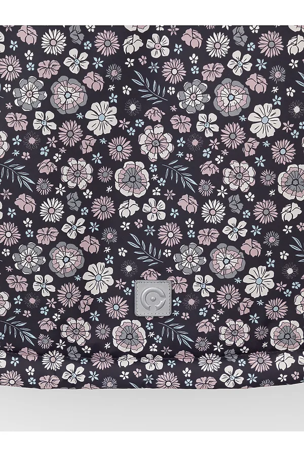 Куртка CROCKID, графит, маленькие цветы и листья - фото 2