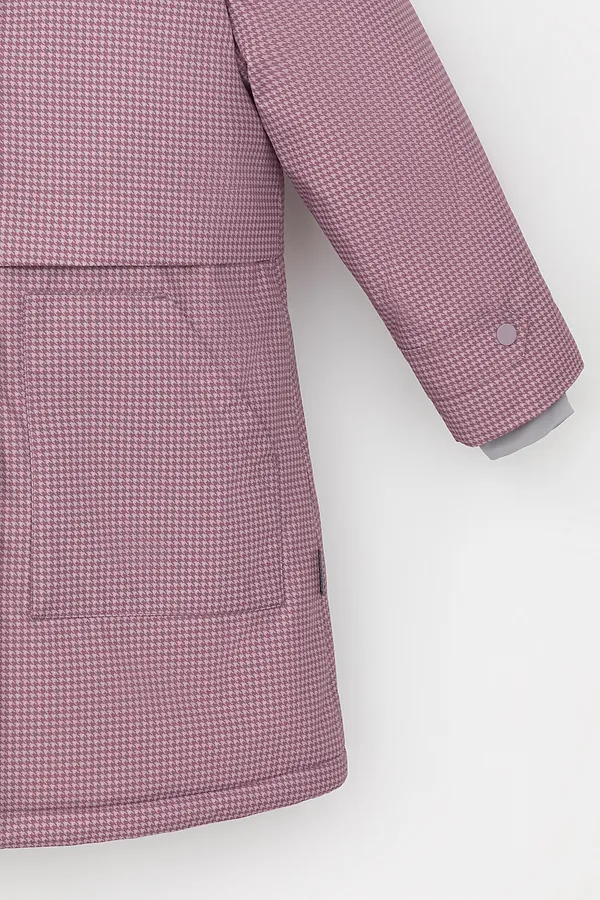 Куртка CROCKID, розовый рассвет, маленькая гусиная лапка - фото 2