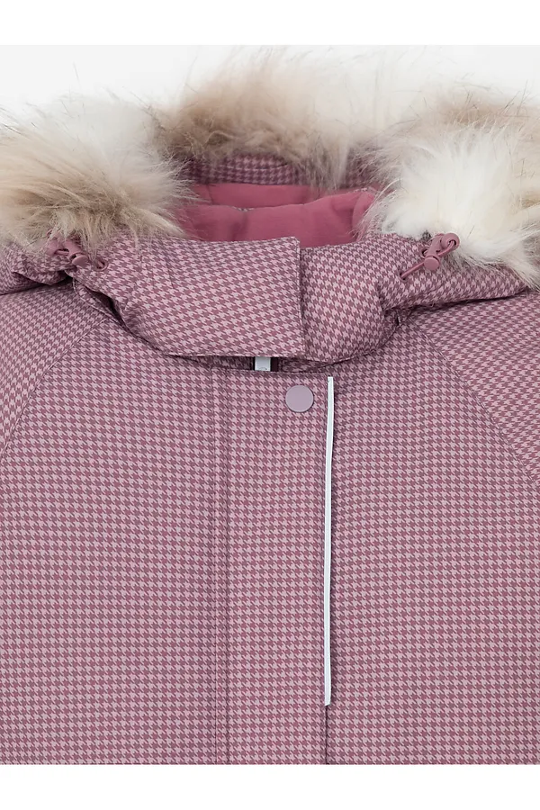 Куртка CROCKID, розовый рассвет, маленькая гусиная лапка - фото 2