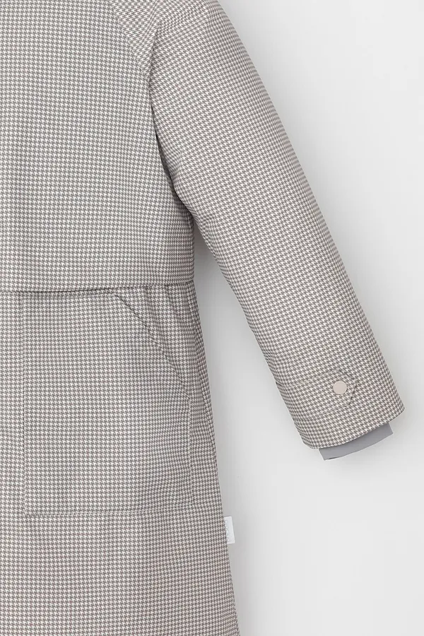 Куртка CROCKID, матовый беж, маленькая гусиная лапка - фото 2