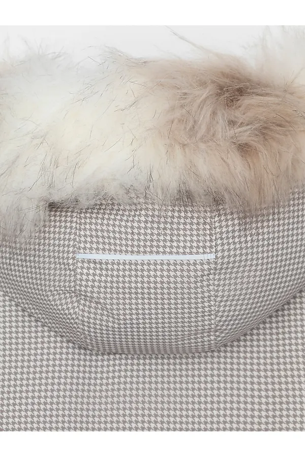 Куртка CROCKID, матовый беж, маленькая гусиная лапка - фото 2