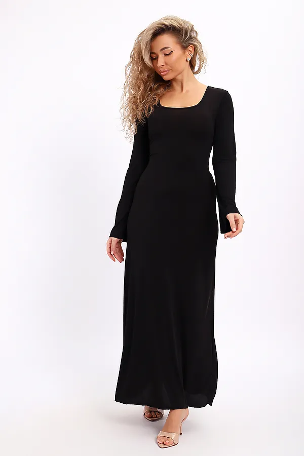 Платье 5744 НАТАЛИ, черный - фото 2