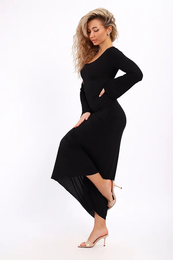 Платье 5744 НАТАЛИ, черный - фото 2