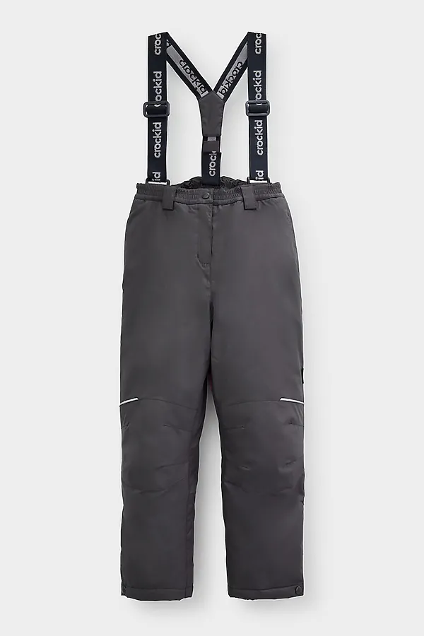 Брюки CROCKID, угольный серый - фото 2