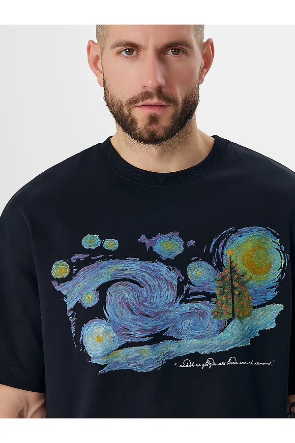 Футболка MARK FORMELLE, черный +печать11 - фото 2