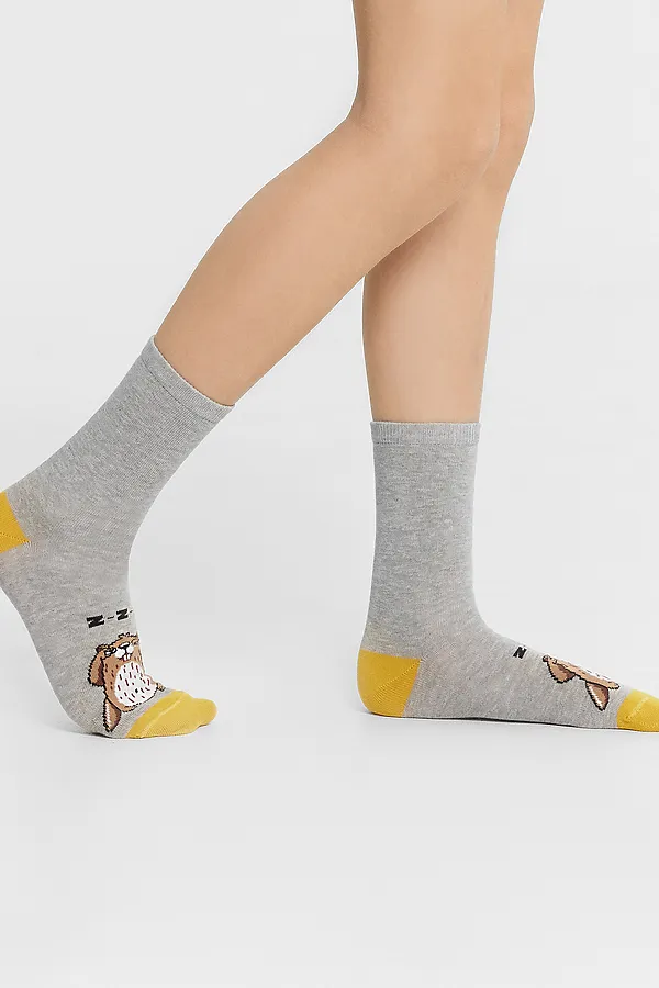 Носки MARK FORMELLE, серый меланж - фото 2