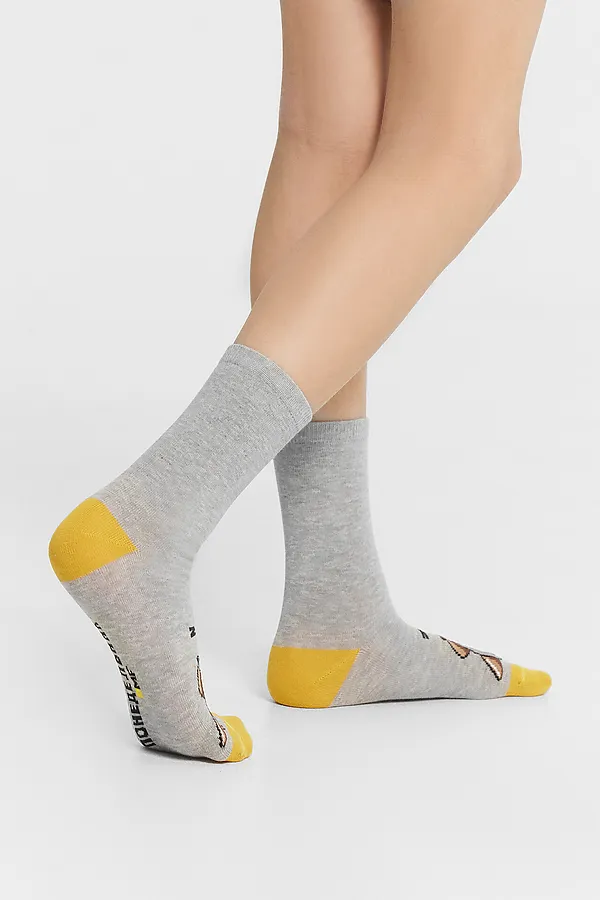 Носки MARK FORMELLE, серый меланж - фото 2