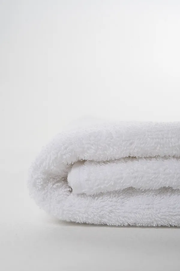 Полотенце Софатекс 70 * 140 для ванной и бани bs НАТАЛИ, белый - фото 2